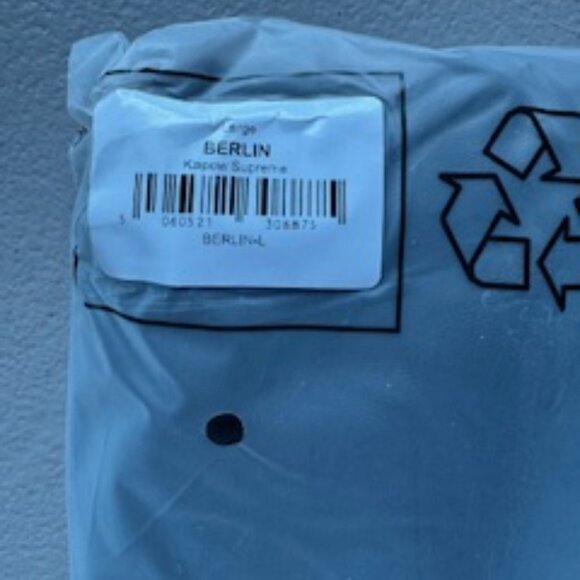 Men's Kapow Meggings, Size Large Berlin Vegan Leather Style, NEW IN PACKAGE - Picture 2 of 5